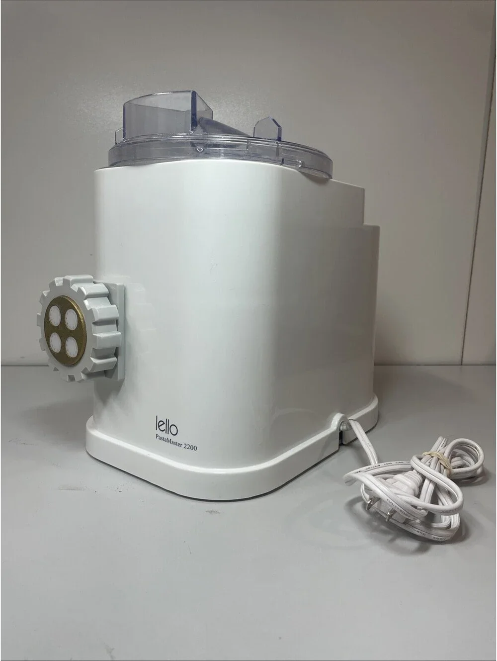 Lello PastaMaster 2200 Full Cycle Electric Pasta Maker Machine Only One Dies